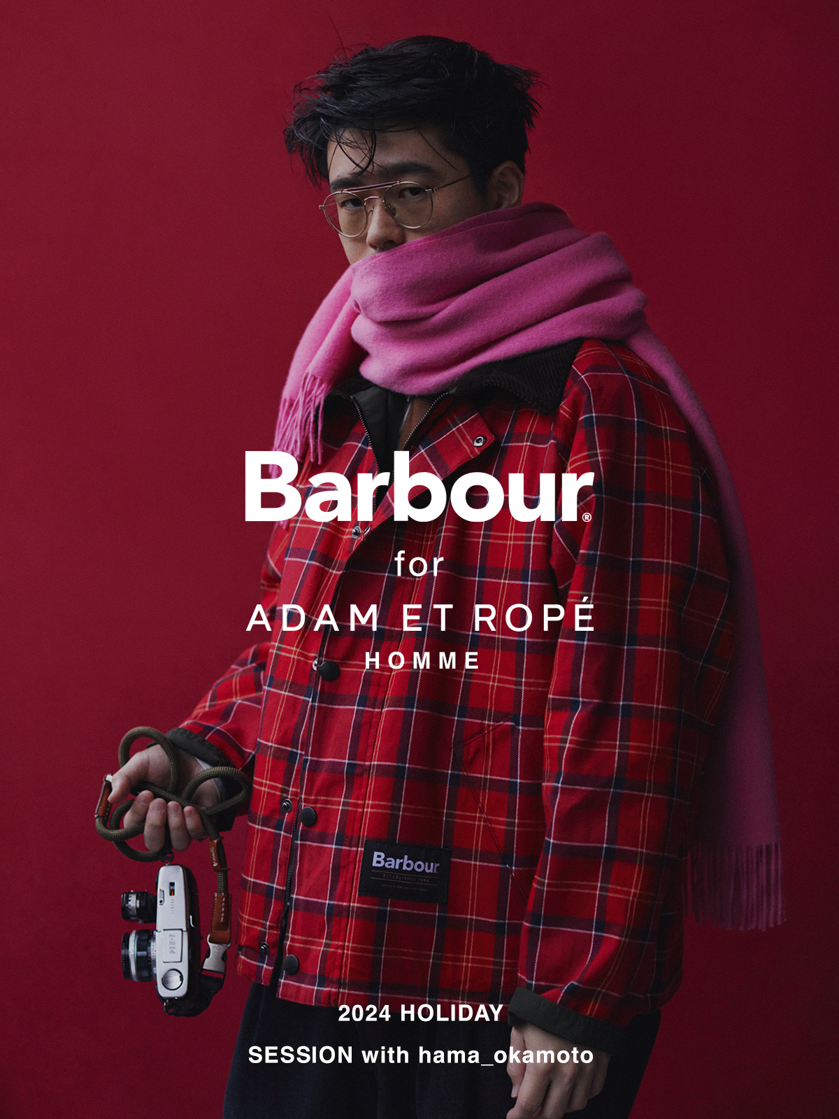 Barbour for ADAM ET ROPÉ - SESSION with hama_okamoto