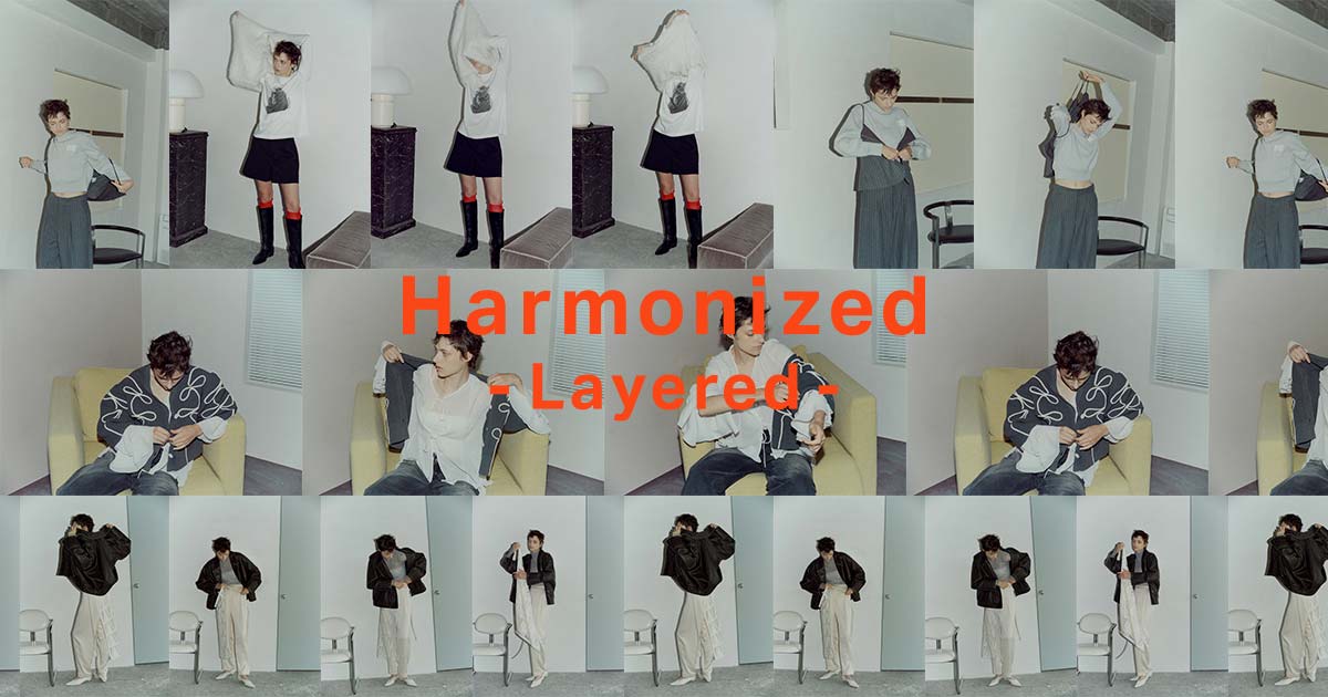 Harmonized -Layered- | ADAM ET ROPÉ アダム エ ロペ 公式サイト